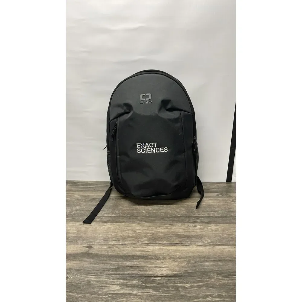 OGIO Black Laptop Backpack Travel Work School Bag Exact Sciences Logo On Front